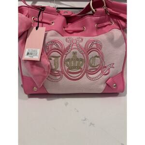 Juicy Couture Lovers Club Daydreamer Tote Bag Pink New Ships Same - Next Day